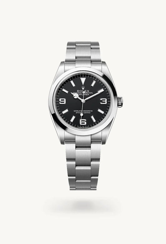 rolex Explorer in Oystersteel, M124270-0001 - Bijoux Jamaica