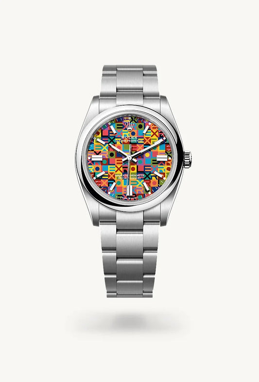 rolex Oyster Perpetual in Oystersteel, M126000-0016 - Bijoux Jamaica