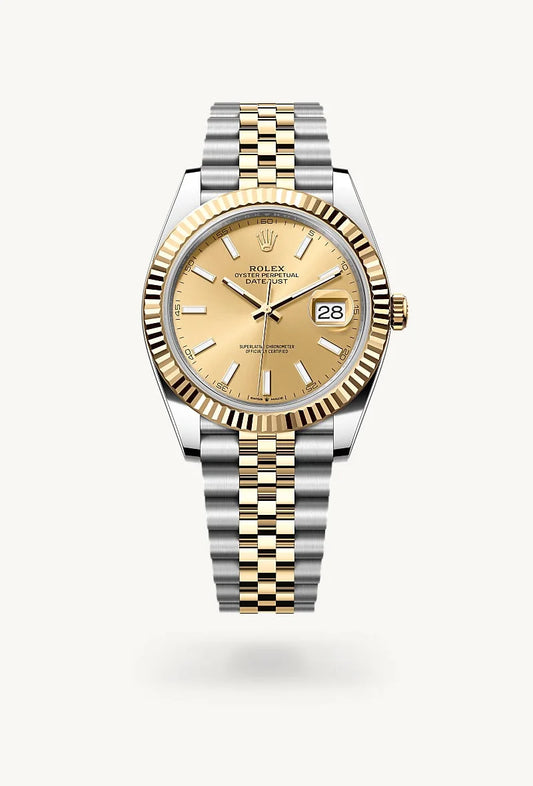 rolex Datejust in Yellow Rolesor - combination of Oystersteel and yellow gold, M126333-0010 - Bijoux Jamaica