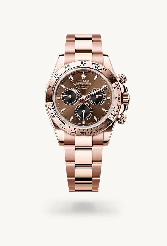 rolex Cosmograph Daytona in 18 kt Everose gold, M126505-0005 - Bijoux Jamaica