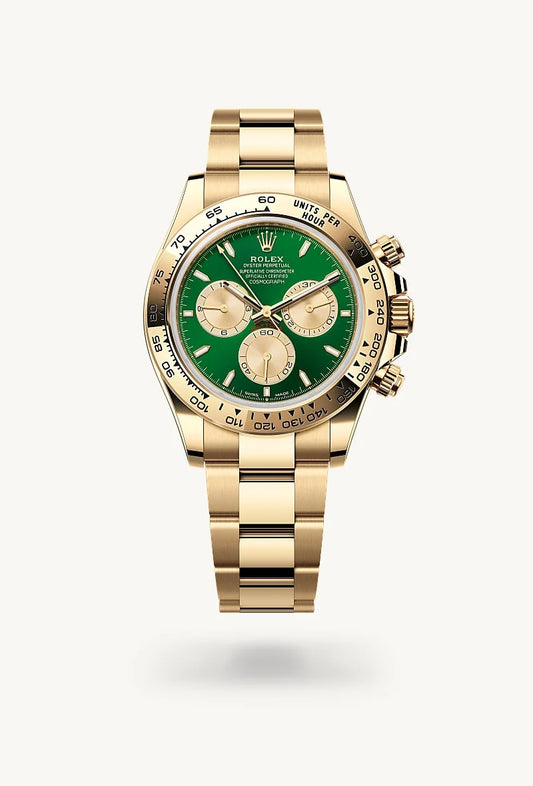 rolex Cosmograph Daytona in 18 kt yellow gold, M126508-0008 - Bijoux Jamaica
