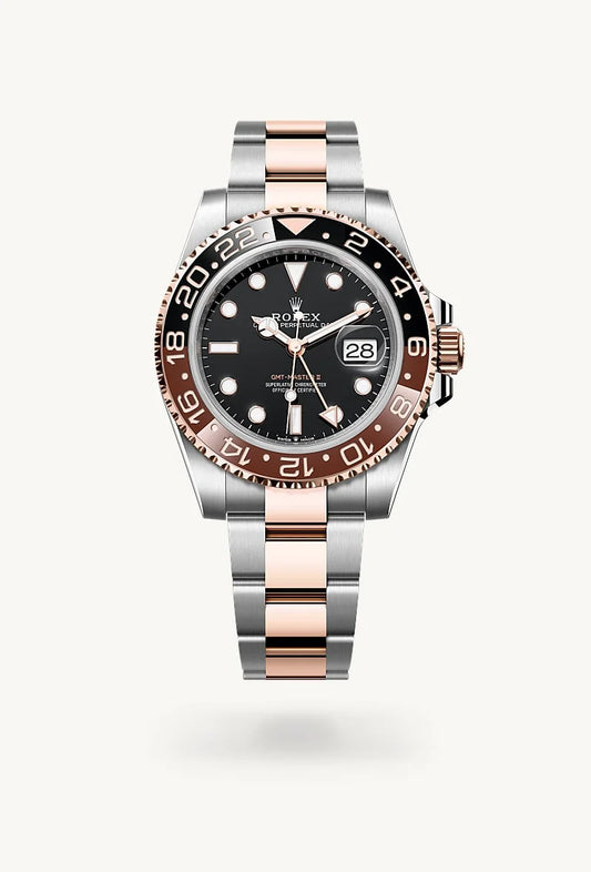 rolex GMT-Master II in Everose Rolesor - combination of Oystersteel and Everose gold, M126711CHNR-0002 - Bijoux Jamaica