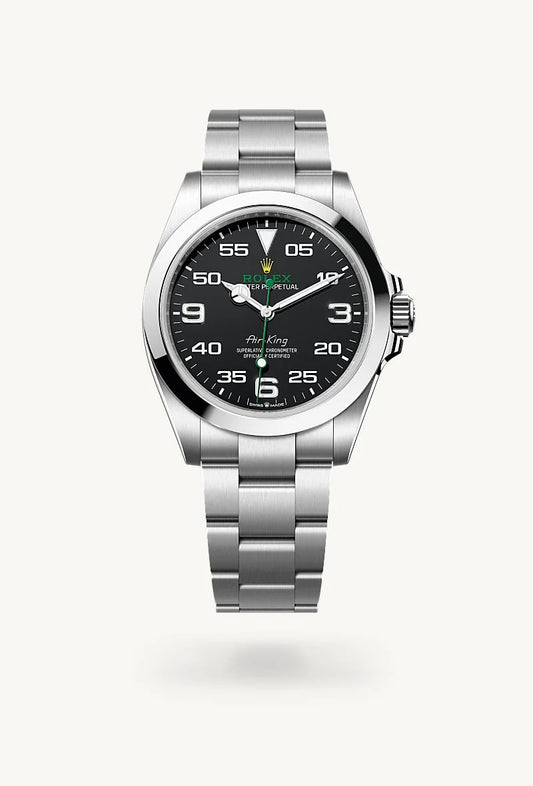 rolex Air-King in Oystersteel, M126900-0001 - Bijoux Jamaica