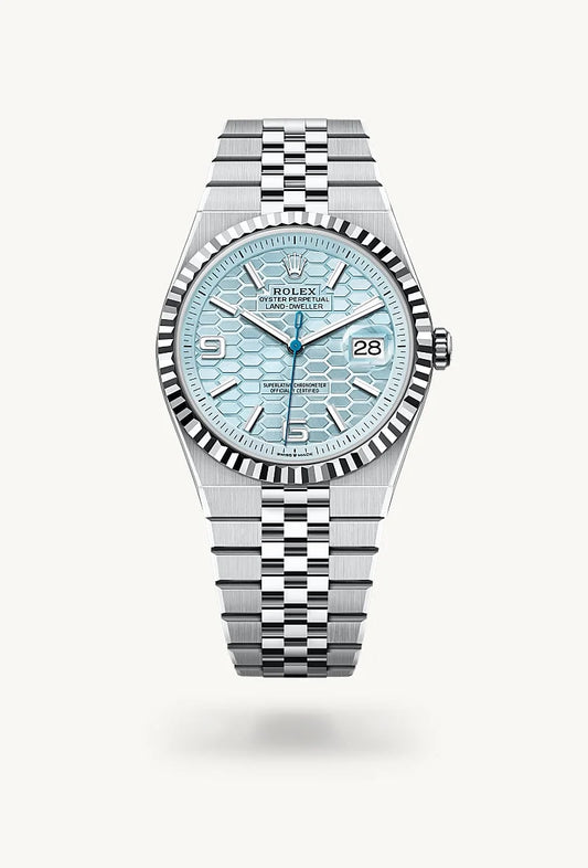 rolex Land-Dweller in Platinum, M127336-0001 - Bijoux Jamaica