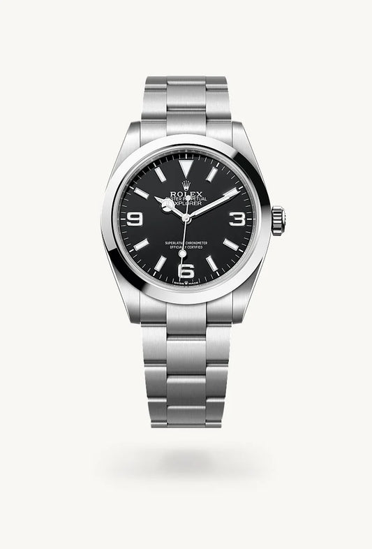 rolex Explorer in Oystersteel, M224270-0001 - Bijoux Jamaica