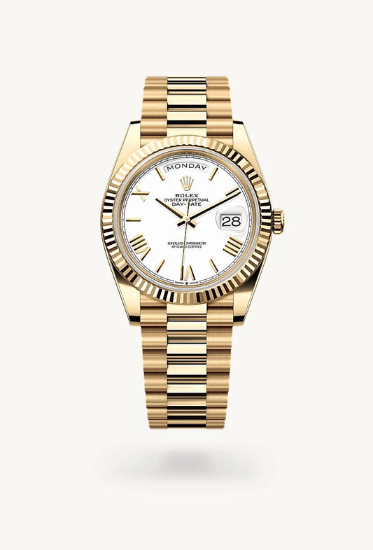 rolex Day-Date in 18 kt yellow gold, M228238-0042 - Bijoux Jamaica