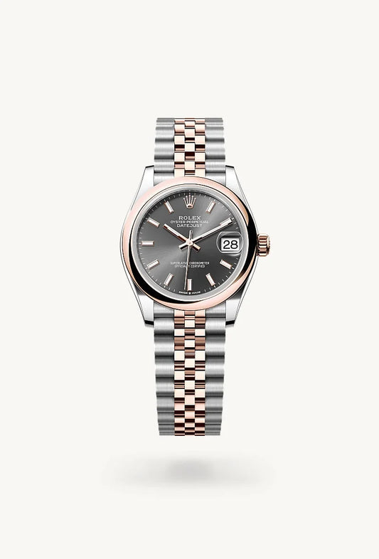 rolex Datejust in Everose Rolesor - combination of Oystersteel and Everose gold, M278241-0018 - Bijoux Jamaica