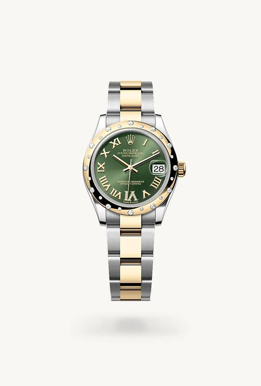 rolex Datejust in Yellow Rolesor - combination of Oystersteel and yellow gold, M278343RBR-0015 - Bijoux Jamaica