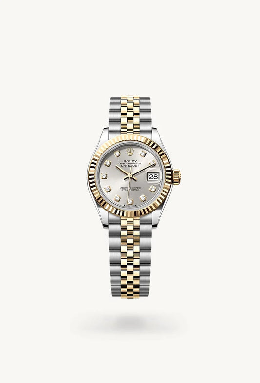 rolex Lady-Datejust in Yellow Rolesor - combination of Oystersteel and yellow gold, M279173-0007 - Bijoux Jamaica
