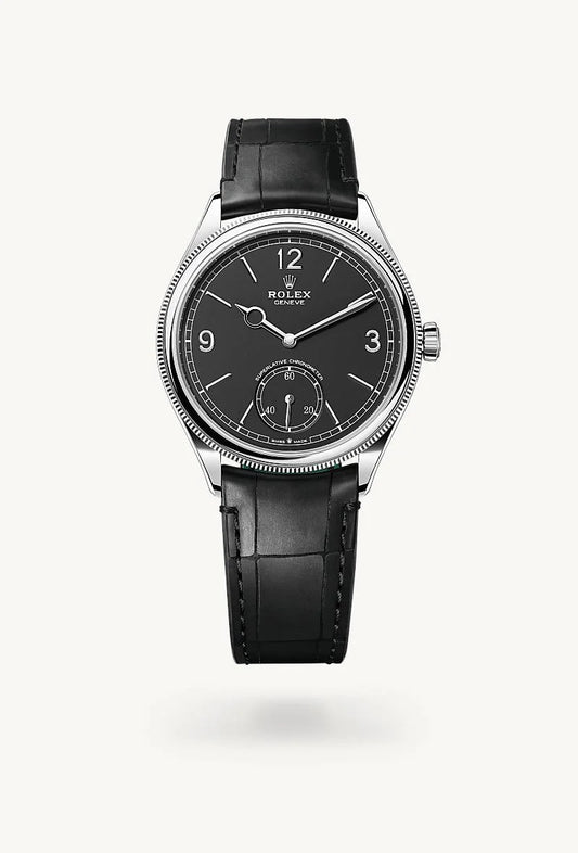 rolex 1908 in 18 kt white gold, M52509-0002 - Bijoux Jamaica