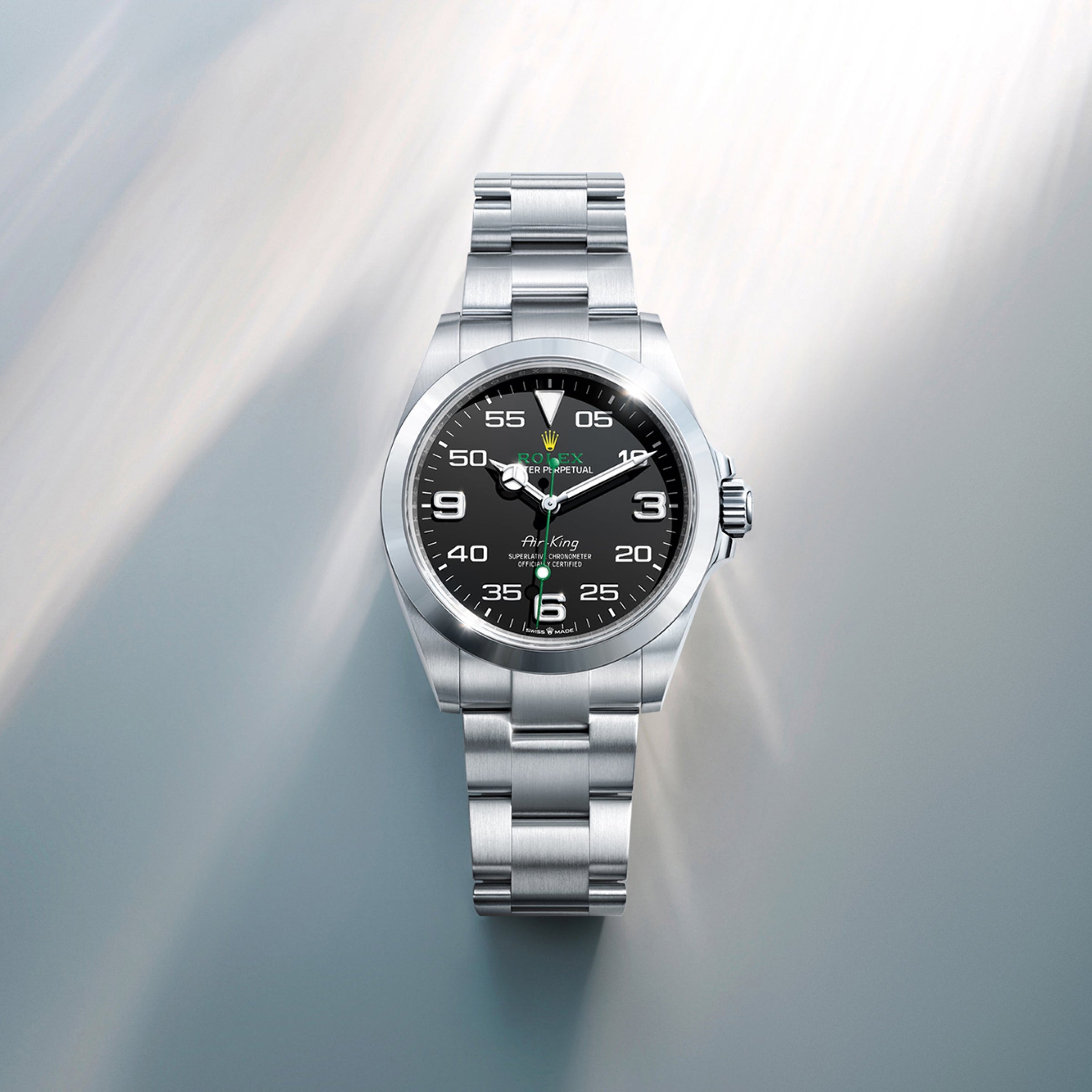Rolex Air-King in Oystersteel, M126900-0001 - Bijoux Jamaica