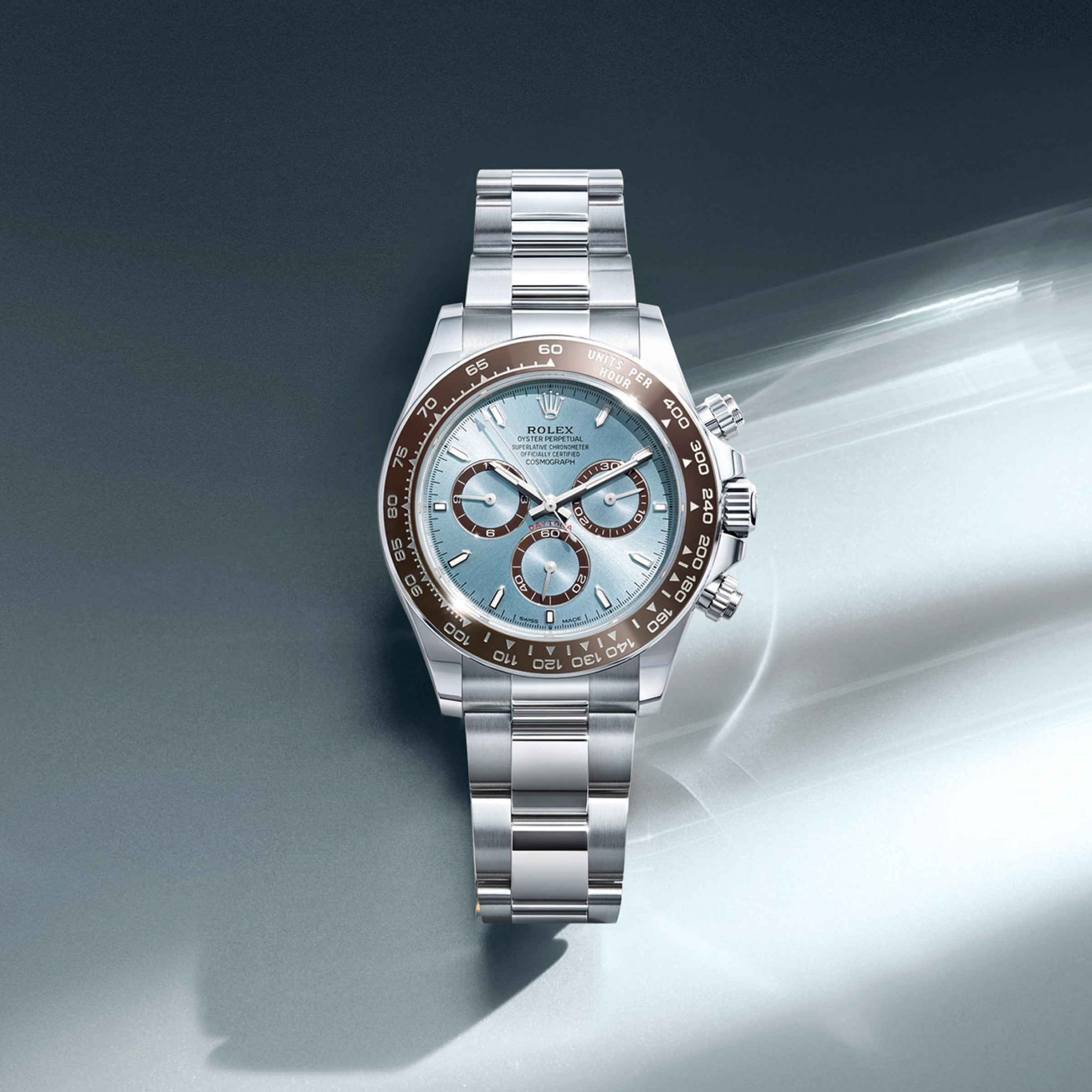 Rolex Cosmograph Daytona in 18 kt white gold, M126509-0001 - Bijoux Jamaica
