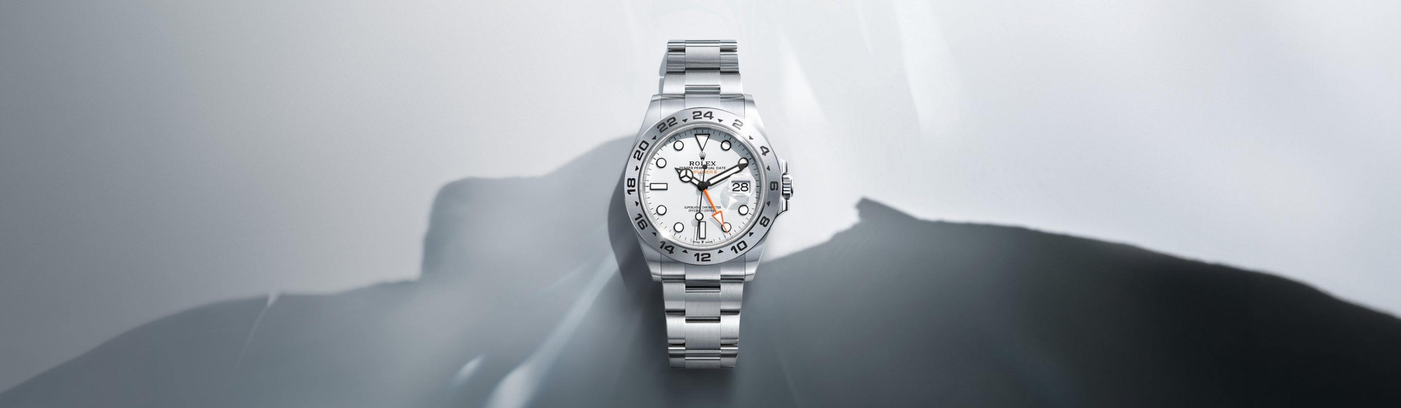 Rolex Explorer II in Oystersteel, M226570-0001 - Bijoux Jamaica