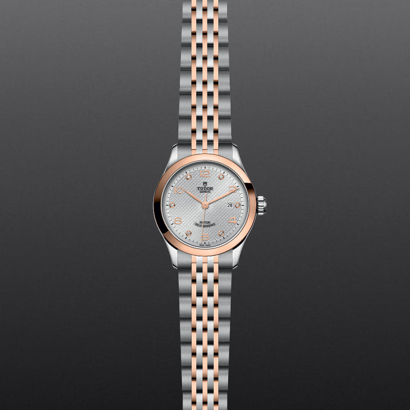1926 28mm Steel and Rose Gold