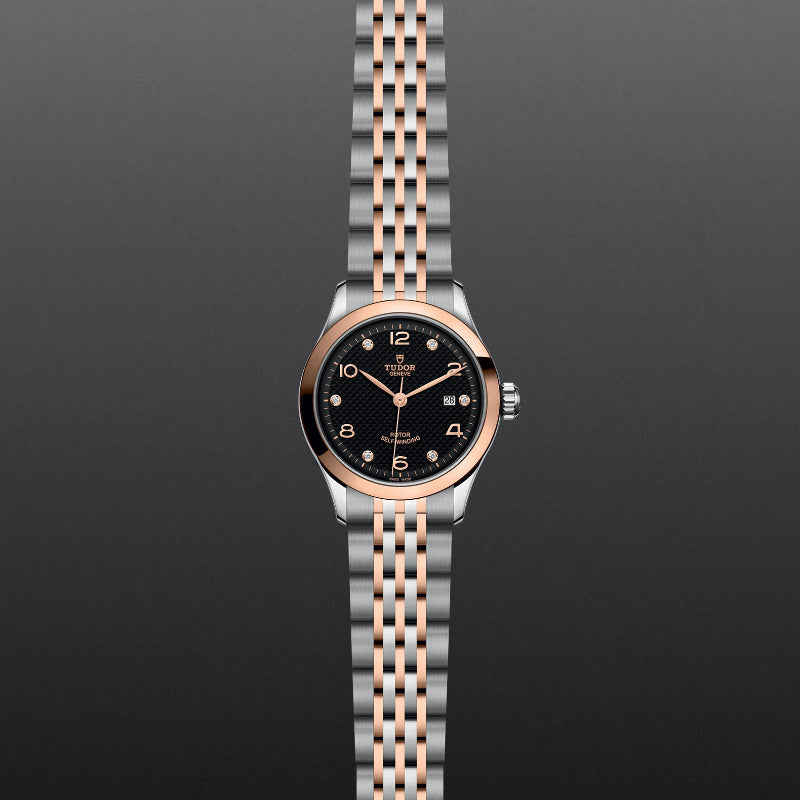 1926 28mm Steel and Rose Gold